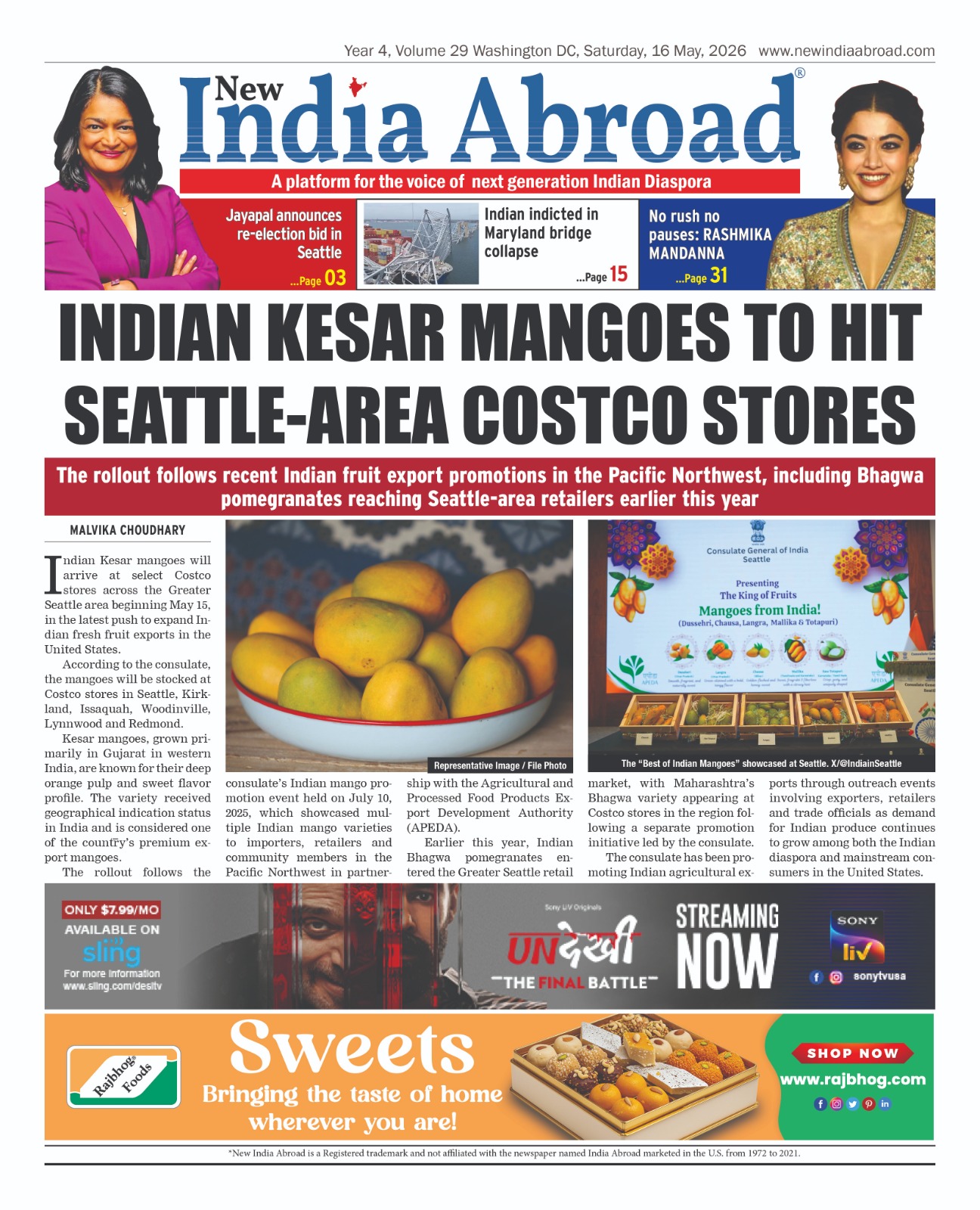 Indian Mangoes to Hit Seattle-Area Costco Stores
